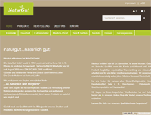 Tablet Screenshot of naturgut.de